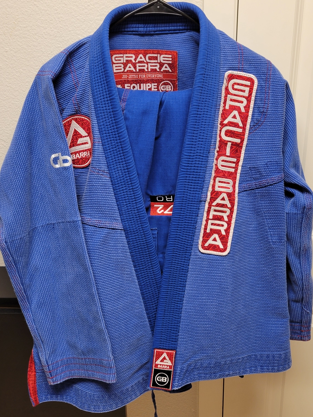 Gracie Barra STORM gi - A0 top/A1 bottom
